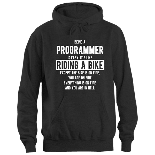 Суичър за програмисти Being a Programmer is Easy